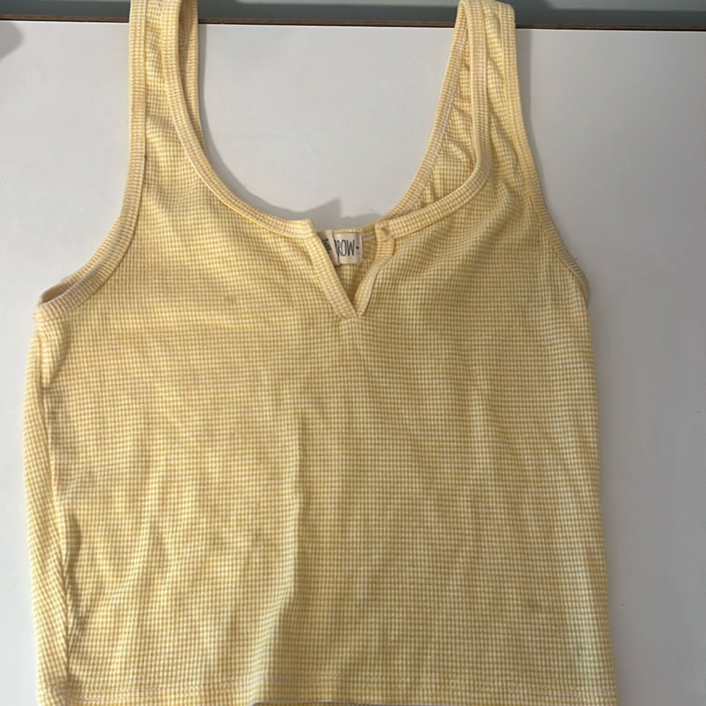 yellow summer top
